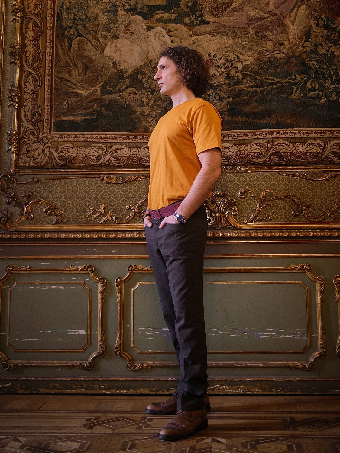T-SHIRT ORGANICA IN JERSEY DI COTONE