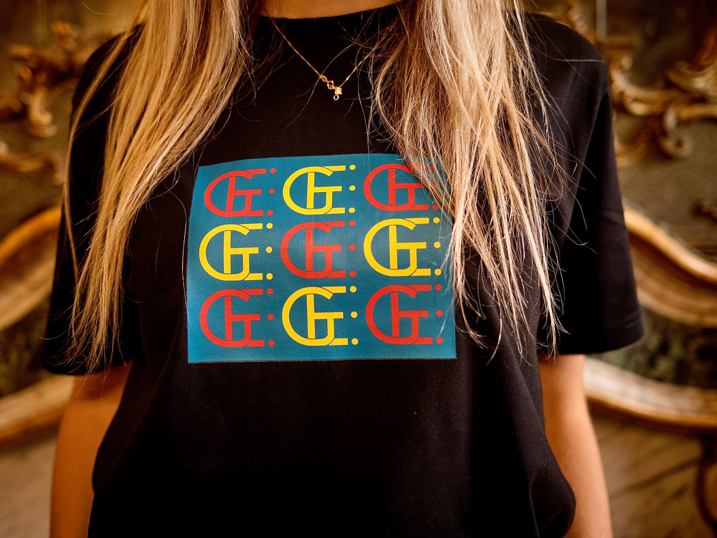 T-SHIRT FONDO ARROTONDATO IN JERSEY DI COTONE