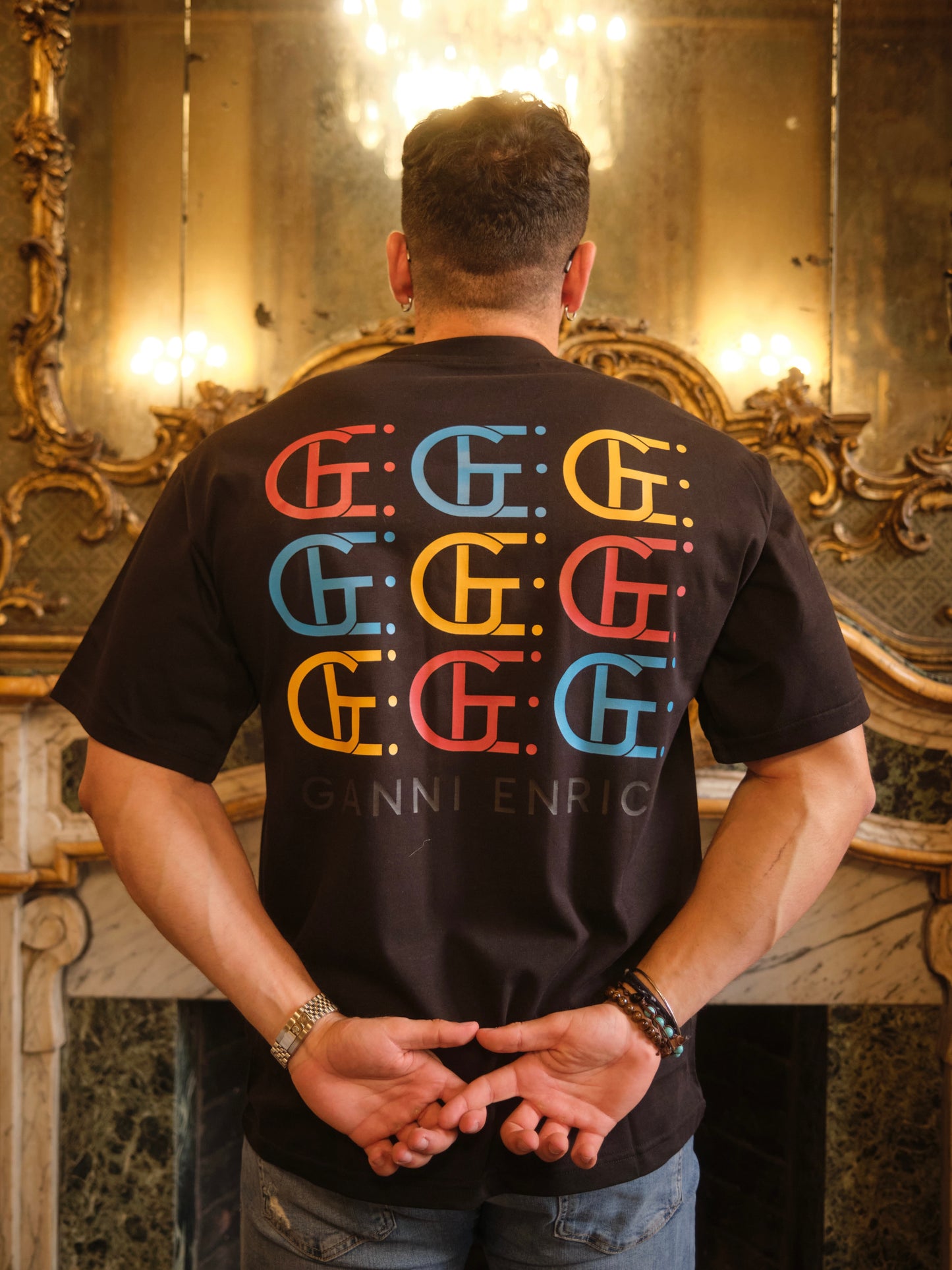 T-SHIRT OVER SIZE PESANTE IN TESSUTO JERSEY