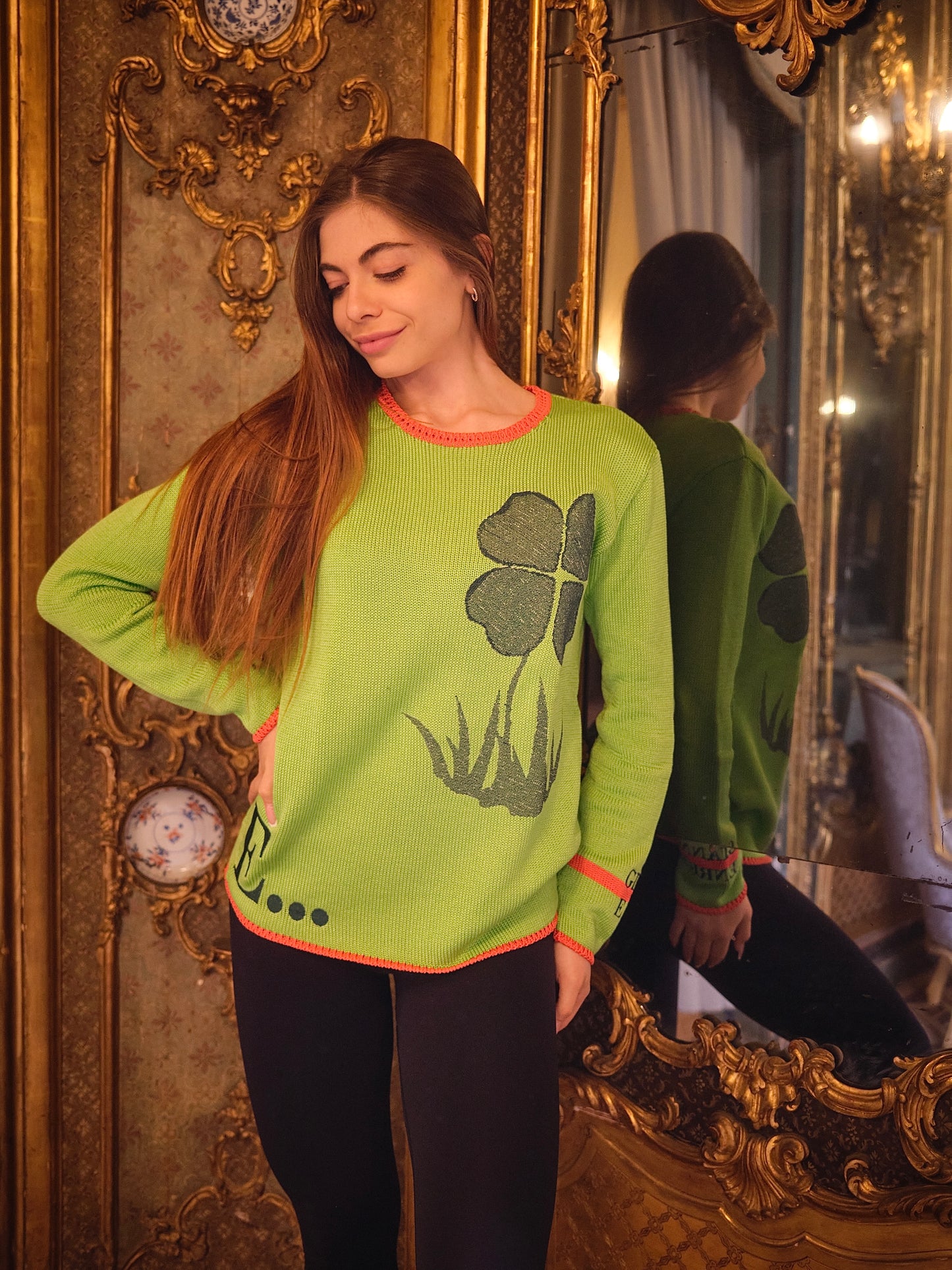 MAGLIA QUADRIFOGLIO