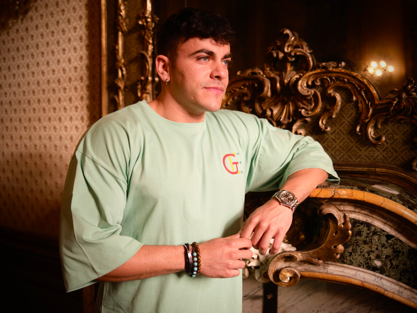 T-SHIRT COMODA IN JERSEY DI COTONE